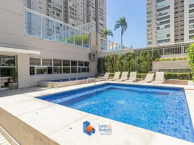Apartamento 3 quartos e 4 banheiros, à venda, no bairro Santo Amaro em São Paulo