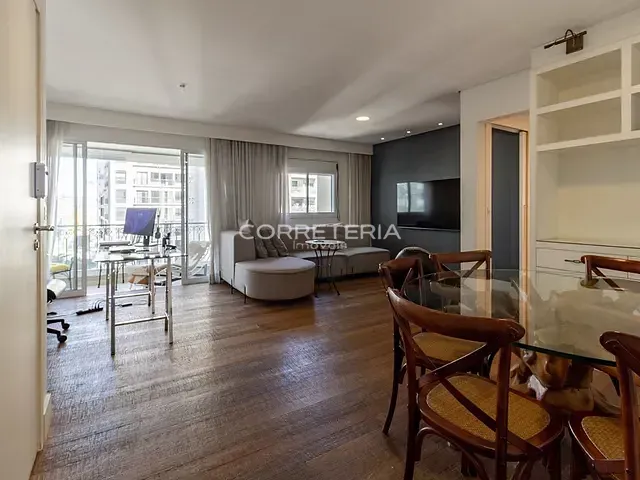 Apartamento 2 quartos e 4 banheiros, à venda, no bairro Brooklin Paulista em São Paulo