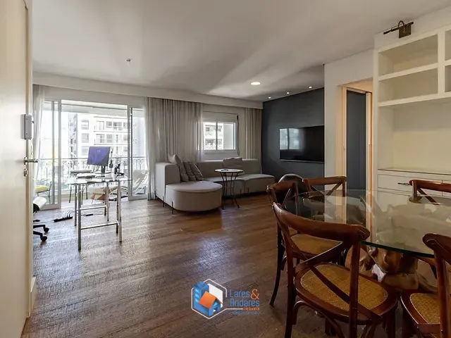 Apartamento 2 quartos e 4 banheiros, à venda, no bairro Brooklin Paulista em São Paulo