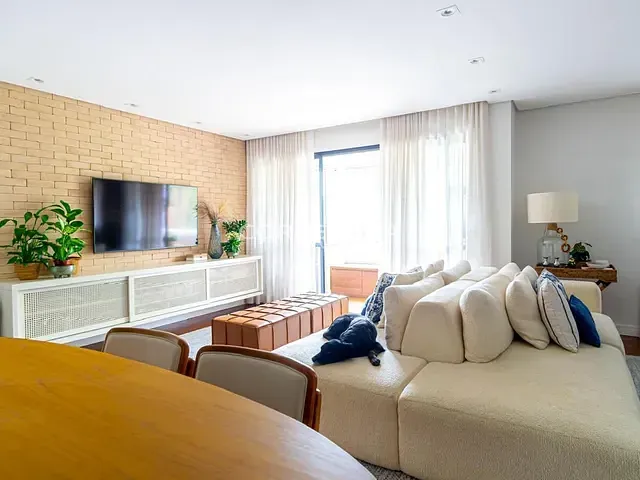 Apartamento 3 quartos e 2 banheiros, à venda, no bairro Brooklin Paulista em São Paulo