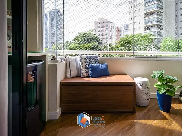 Apartamento 3 quartos e 2 banheiros, à venda, no bairro Brooklin Paulista em São Paulo