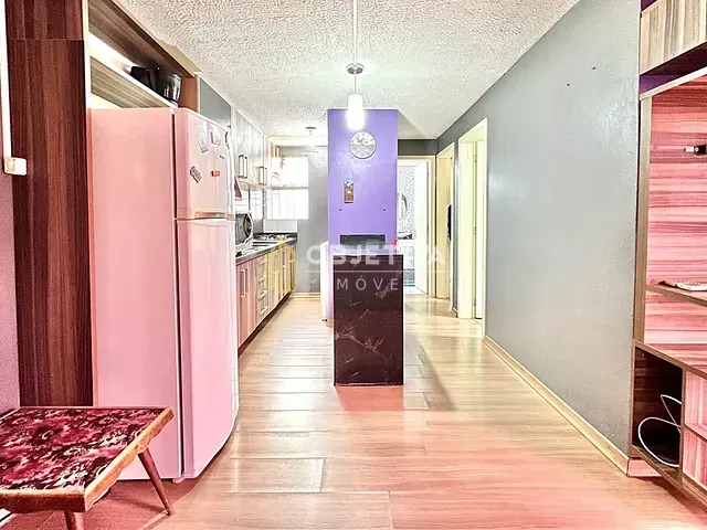 Apartamento 2 quartos e 1 banheiro, à venda, no bairro Estância Velha em Canoas