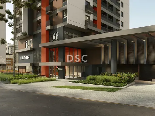 Apartamento 1 quarto e 1 banheiro, à venda, no bairro Centro em Curitiba