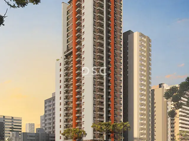 Apartamento 2 quartos e 2 banheiros, à venda, no bairro Centro em Curitiba