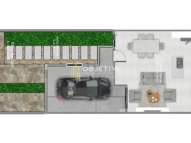 Casa 3 quartos e 2 banheiros, à venda, no bairro Morro Santana em Porto Alegre