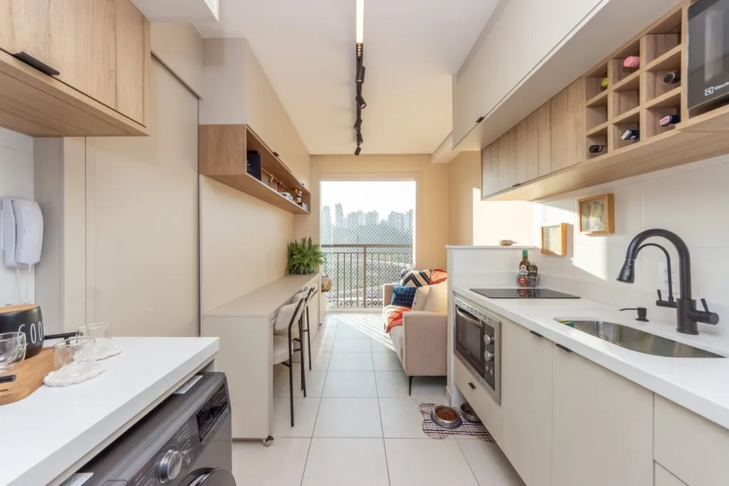 Apartamento à venda 1 Quarto 1 Suite 1 Vaga 32M² Jardim Caravelas São Paulo - SP