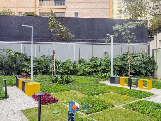 Studio 1 quarto e 1 banheiro, à venda, no bairro Brooklin Paulista em São Paulo
