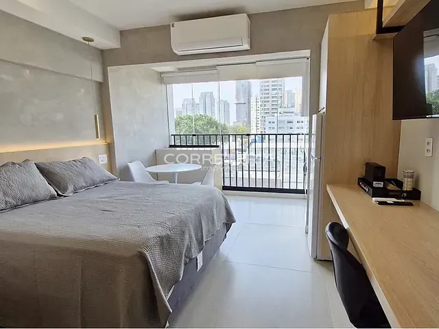 Studio 1 quarto e 1 banheiro, à venda, no bairro Jardim Santo Amaro em São Paulo