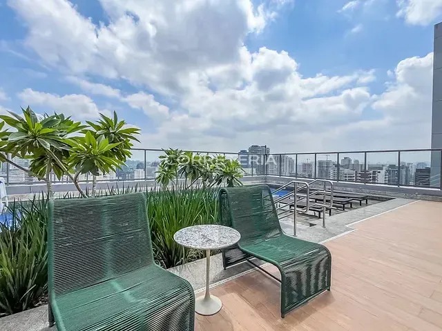 Studio 1 quarto e 1 banheiro, à venda, no bairro Santo Amaro em São Paulo