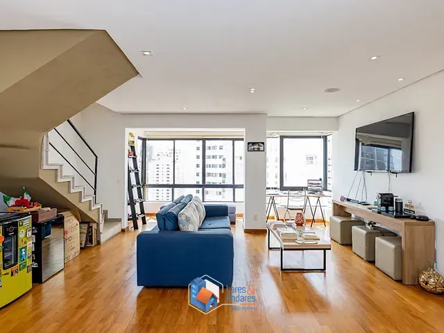Cobertura / Penthouse 2 quartos e 4 banheiros, à venda, no bairro Brooklin Paulista em São Paulo