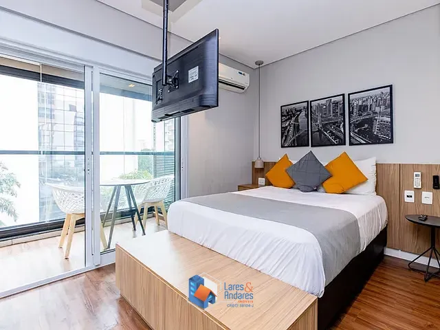 Studio 1 quarto e 1 banheiro, à venda, no bairro Vila Olímpia em São Paulo