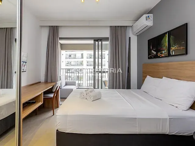 Studio 1 quarto e 1 banheiro, à venda, no bairro Moema em São Paulo