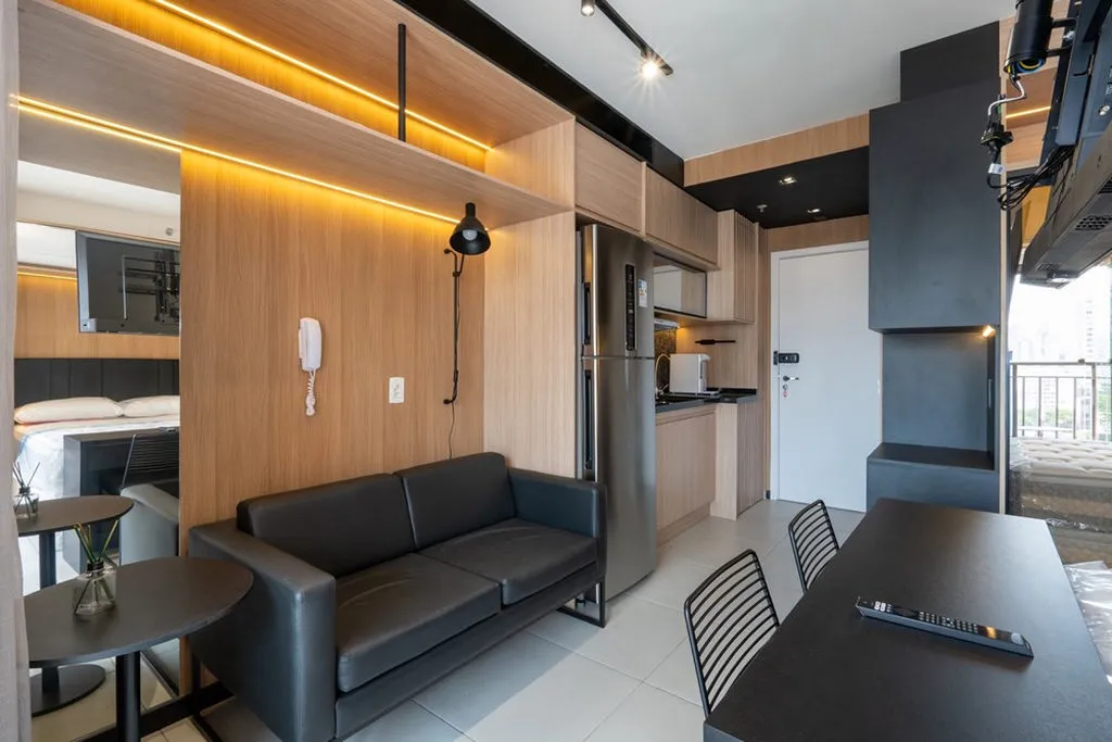 Studio à venda 1 Quarto 27M² Santo Amaro São Paulo - SP