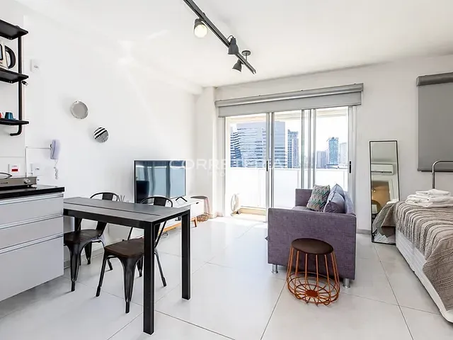 Studio 1 quarto e 1 banheiro, à venda, no bairro Chácara Santo Antônio (Zona Sul) em São Paulo