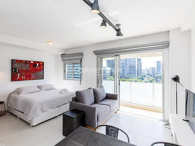 Studio 1 quarto e 1 banheiro, à venda, no bairro Chácara Santo Antônio (Zona Sul) em São Paulo