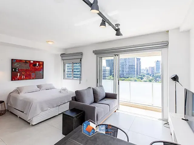 Studio 1 quarto e 1 banheiro, à venda, no bairro Chácara Santo Antônio (Zona Sul) em São Paulo