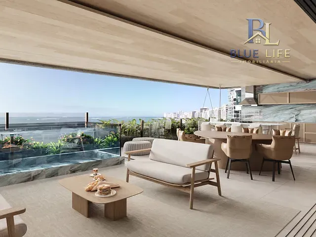 Apartamento 4 quartos e 7 banheiros, à venda, no bairro Praia da Costa em Vila Velha