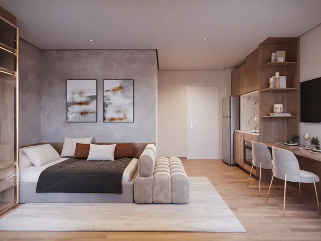Foto do Apartamento - Garden à venda 1 Quarto 54.95M² Santana São Paulo - SP | Soul Santana Residencial Conx - NR | Lares e Andares Imóveis