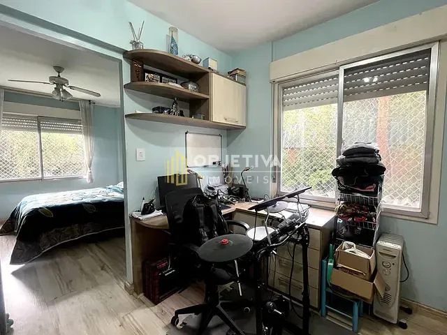 Apartamento 3 quartos e 1 banheiro, à venda, no bairro Cristal em Porto Alegre