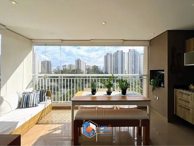 Apartamento 3 quartos e 4 banheiros, à venda, no bairro Vila Andrade em São Paulo