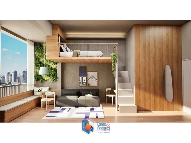 Studio 1 quarto e 1 banheiro, à venda, no bairro Moema em São Paulo