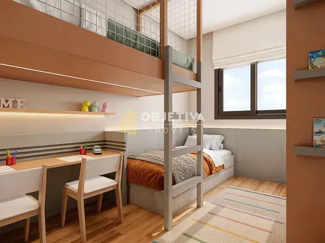 Apartamento 2 quartos e 1 banheiro, à venda, no bairro Igara em Canoas