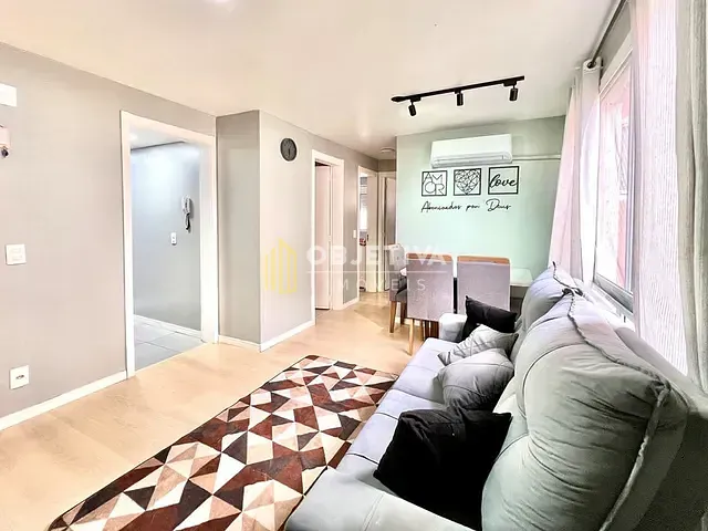 Apartamento 3 quartos e 1 banheiro, à venda, no bairro Mato Grande em Canoas
