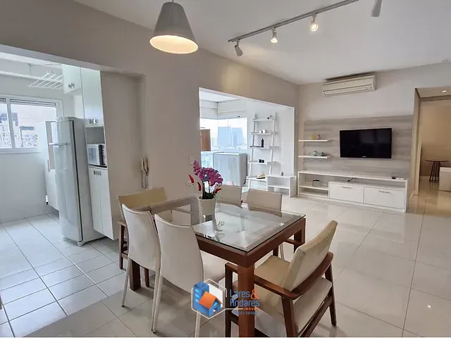 Apartamento 1 quarto e 2 banheiros, à venda, no bairro Brooklin Paulista em São Paulo