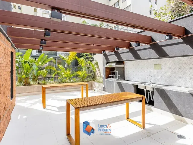 Apartamento 1 quarto e 2 banheiros, à venda, no bairro Campo Belo em São Paulo