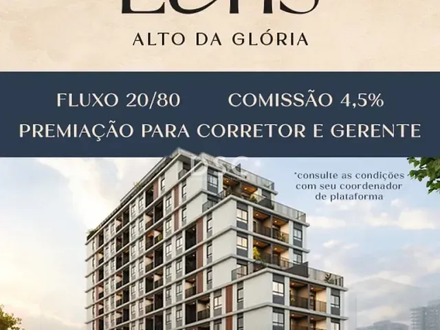 Empreendimento disponível, no bairro Alto da Glória em Curitiba