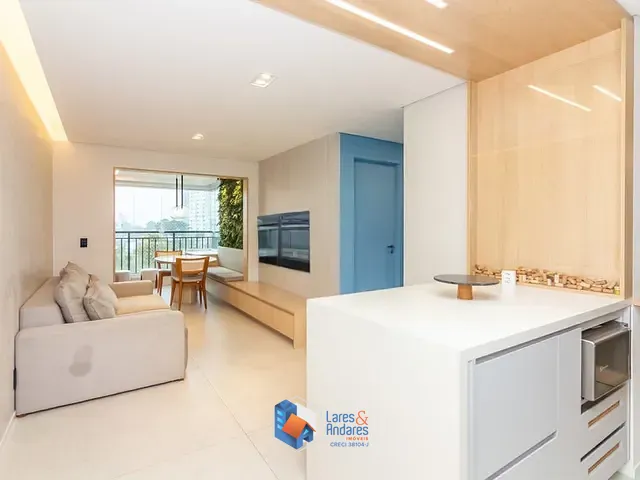 Apartamento 2 quartos e 2 banheiros, à venda, no bairro Santo Amaro em São Paulo