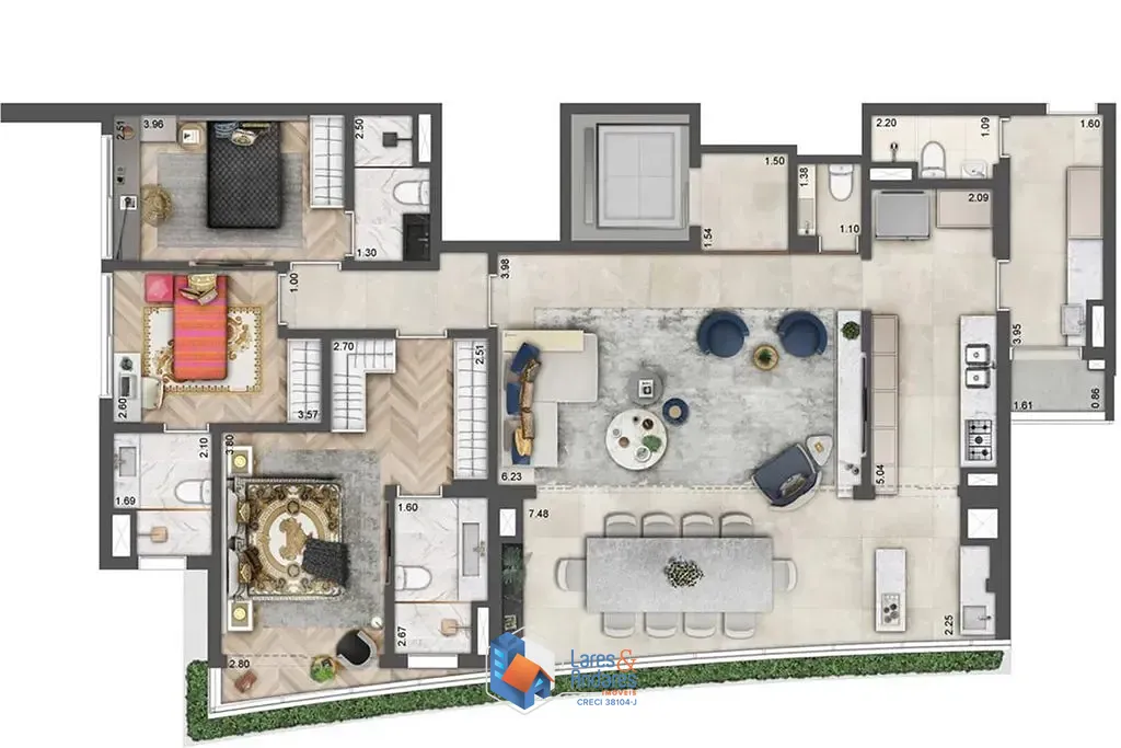 Apartamento, 3 quartos, 149 m² - Foto 15