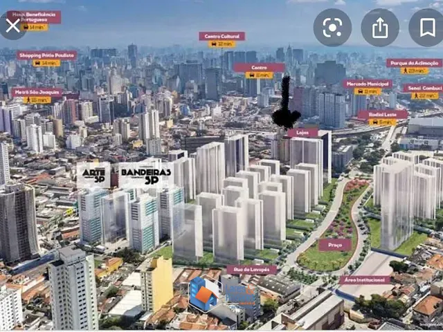 Apartamento 1 quarto e 1 banheiro, à venda, no bairro Liberdade em São Paulo