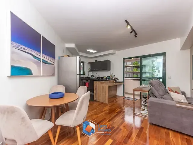 Apartamento 1 quarto e 2 banheiros, à venda, no bairro Itaim Bibi em São Paulo