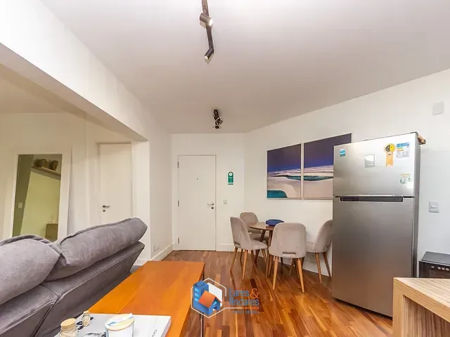 Apartamento 1 quarto e 2 banheiros, à venda, no bairro Itaim Bibi em São Paulo