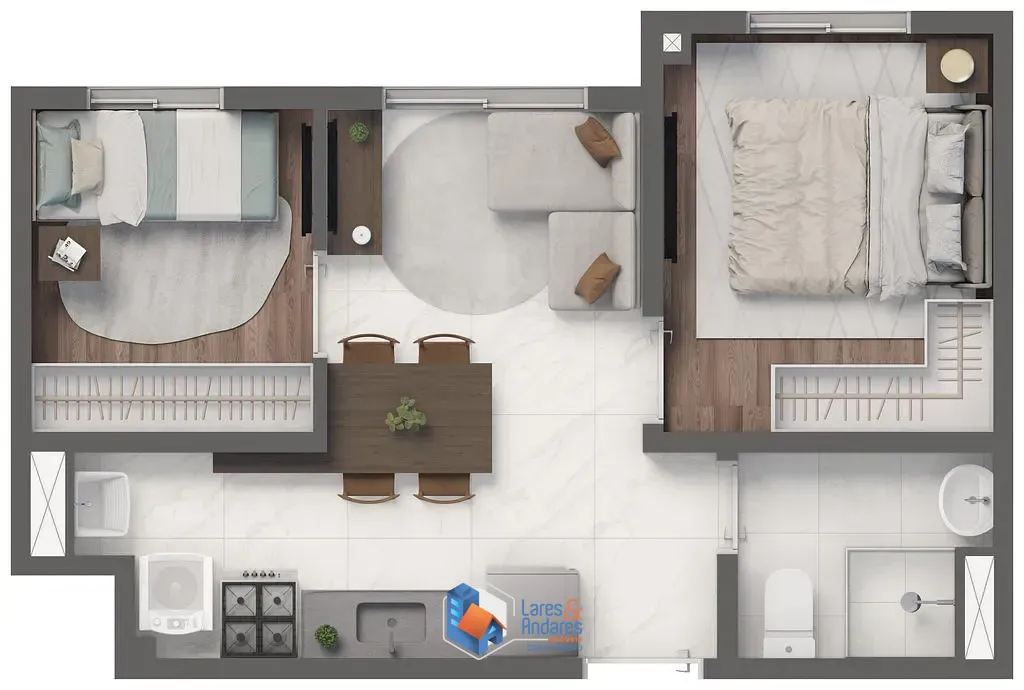 Apartamento, 1 quarto, 24 m² - Foto 33