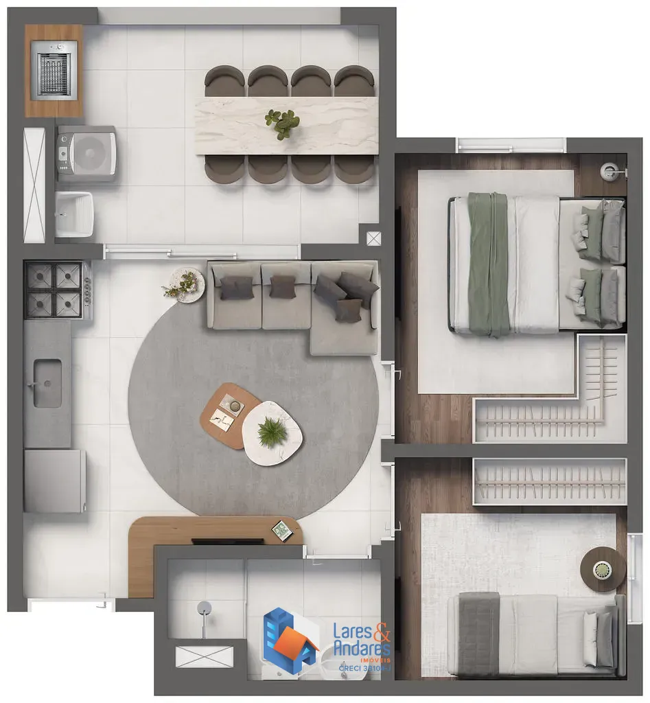 Apartamento, 1 quarto, 24 m² - Foto 40