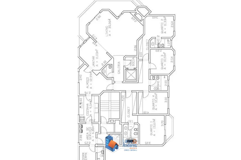 Apartamento, 4 quartos, 214 m² - Foto 29