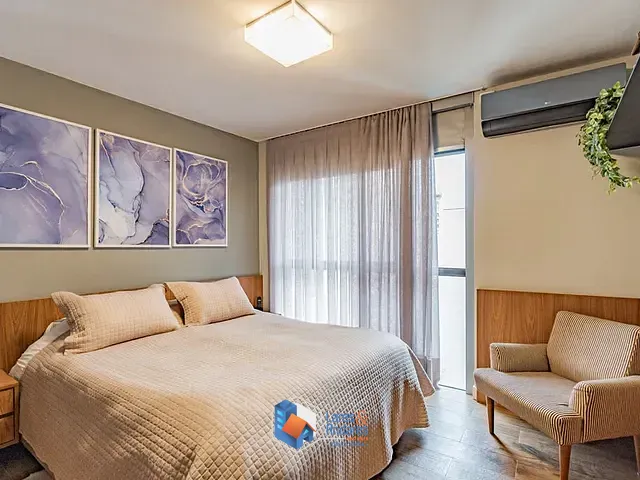 Apartamento 1 quarto e 2 banheiros, à venda, no bairro Vila Nova Conceição em São Paulo