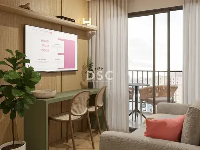 Apartamento 1 quarto e 1 banheiro, à venda, no bairro Cabral em Curitiba