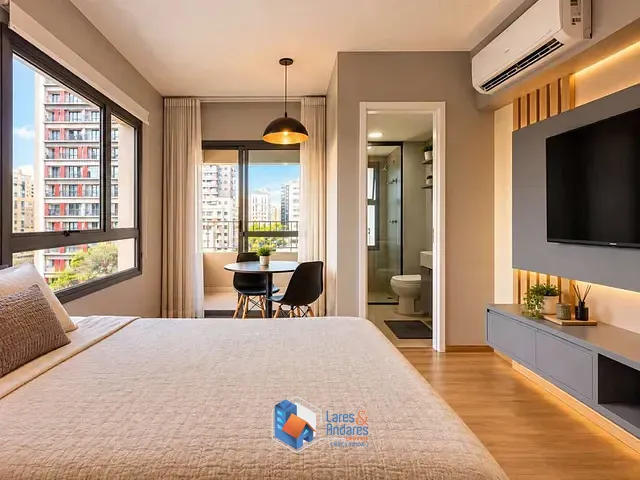 Studio 1 quarto e 1 banheiro, à venda, no bairro Moema em São Paulo