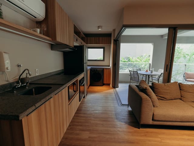 Foto do Apartamento - Apartamento à venda 2 Quartos 1 Suite 71.22M² Vila Madalena São Paulo - SP | NOON Small Luxury Apartments - Vila Madalena | Correteria Imóveis