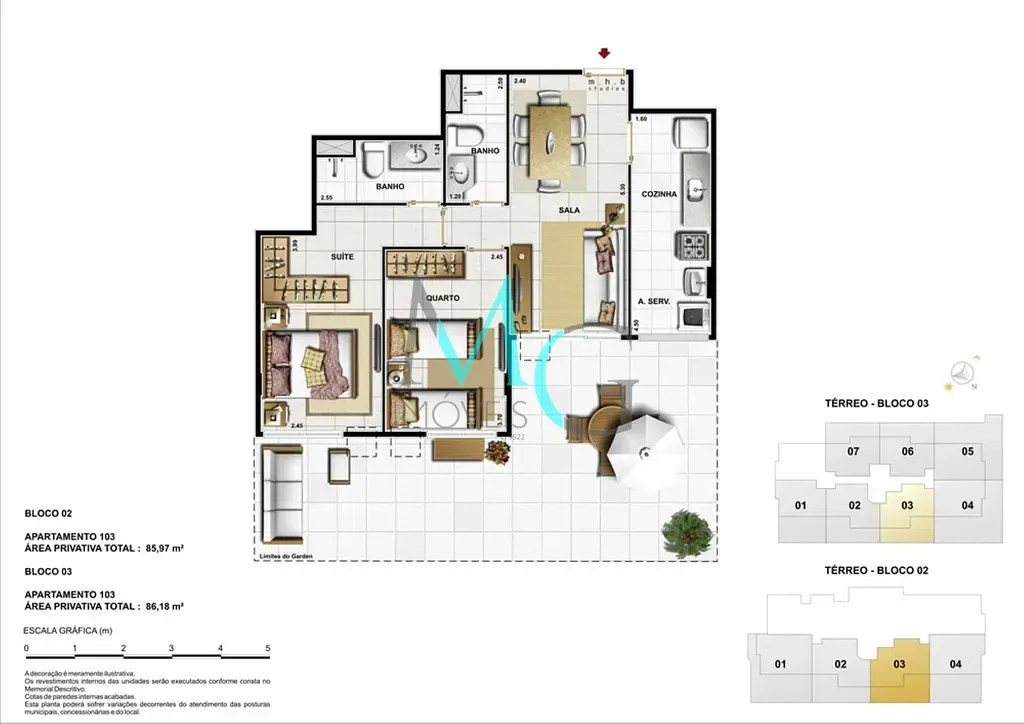 Apartamento, 2 quartos, 90 m² - Foto 26
