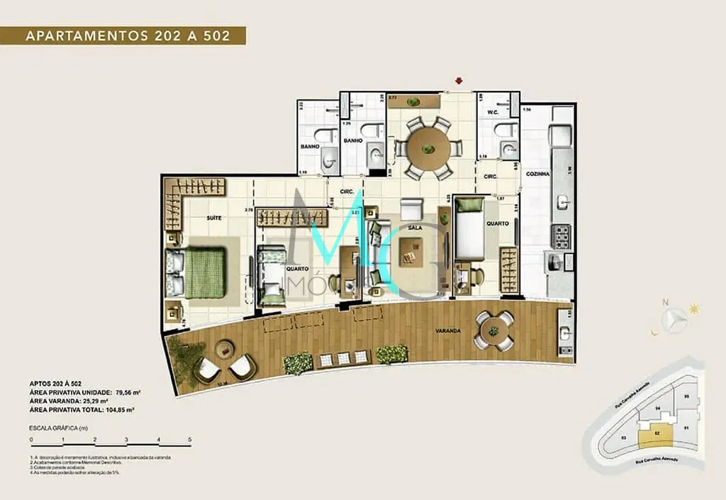Apartamento, 2 quartos, 116 m² - Foto 17