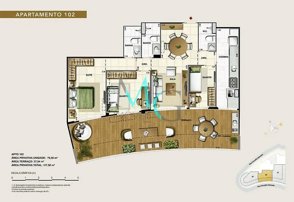 Apartamento, 2 quartos, 116 m² - Foto 20