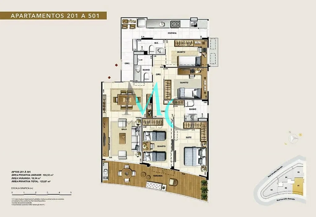 Apartamento, 2 quartos, 116 m² - Foto 22