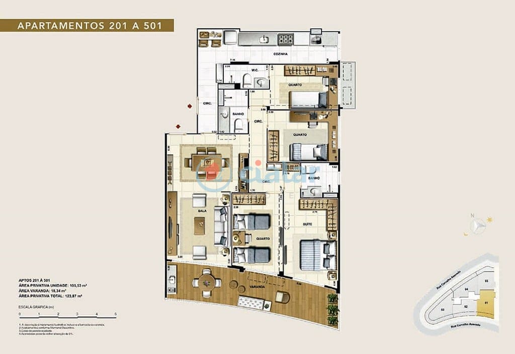 Apartamento à venda com 2 quartos, 108m² - Foto 22