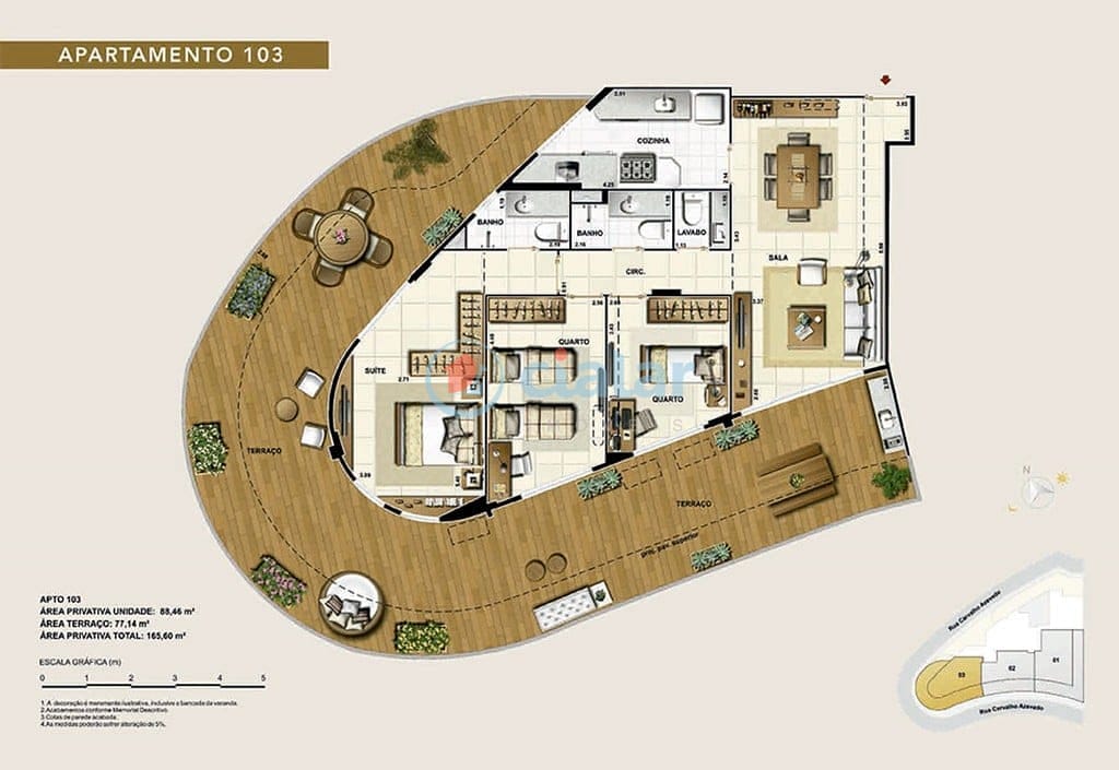 Apartamento à venda com 2 quartos, 108m² - Foto 25
