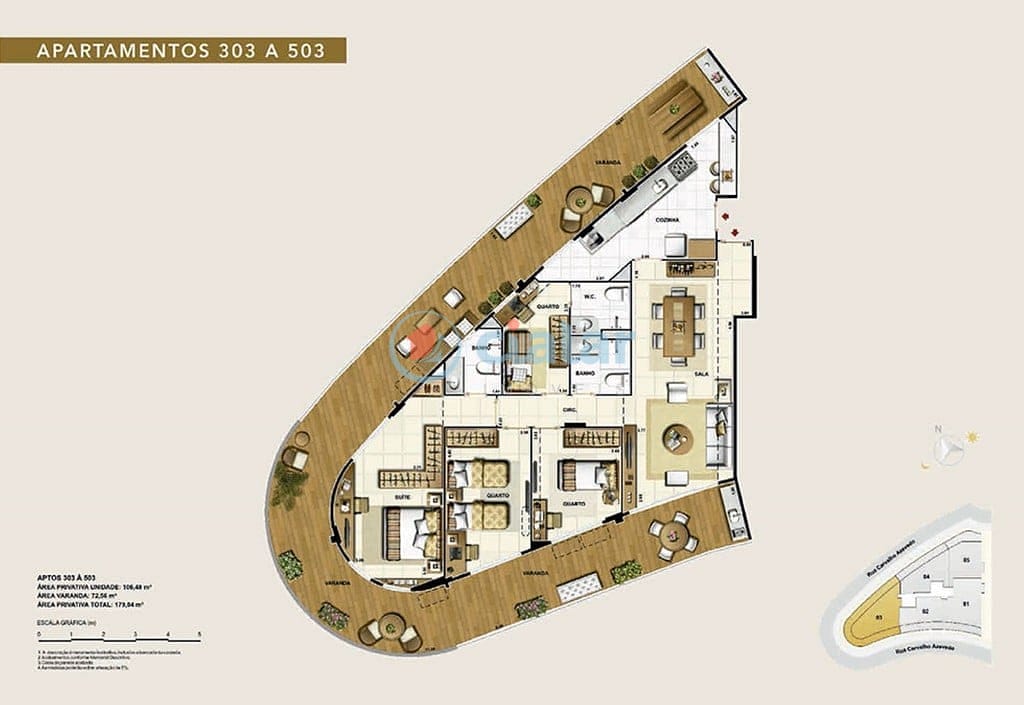 Apartamento à venda com 2 quartos, 108m² - Foto 26