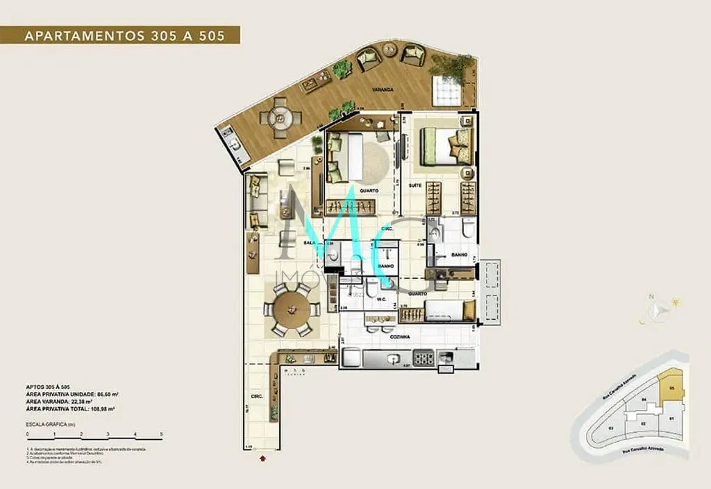 Apartamento, 2 quartos, 108 m² - Foto 18